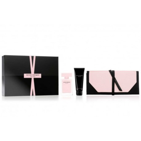 3423478929050 - NARCISO RODRIGUEZ FOR HER EAU DE PERFUME 50ML + BODY MILK 75ML + BOLSA - PERFUMES