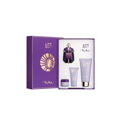 3439600001822 - THIERRY MUGLER ALIEN EAU DE PERFUME 30ML VAPORIZADORELLENABLE+LOTION 100ML+GEL 30ML+C - PERFUMES
